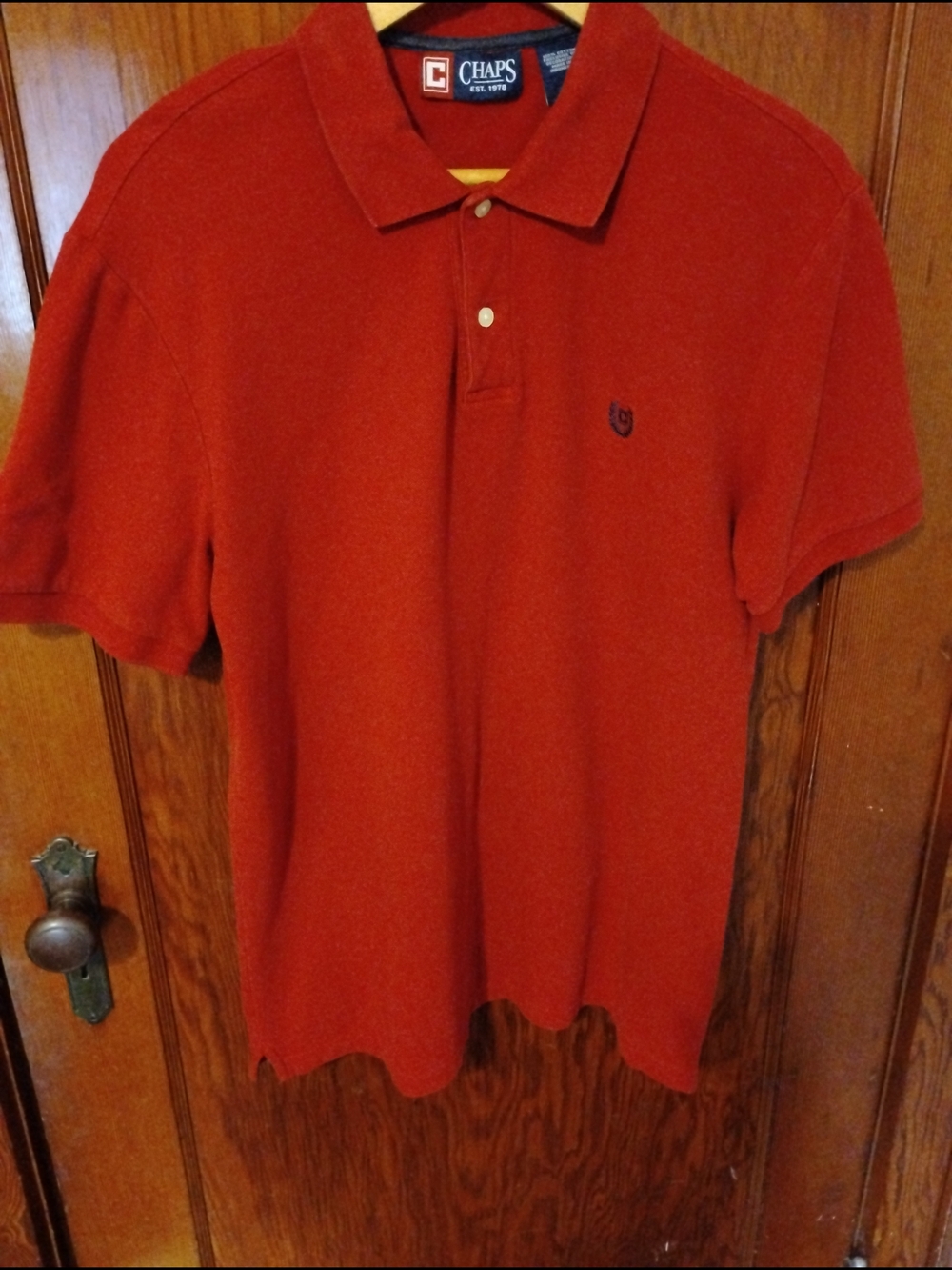 Chaps Men’s Red Polo Shirt